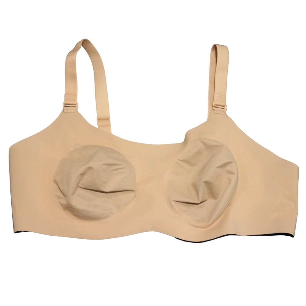 2/$40 🏷 Knix Black & Nude Wireless Bra Size 5